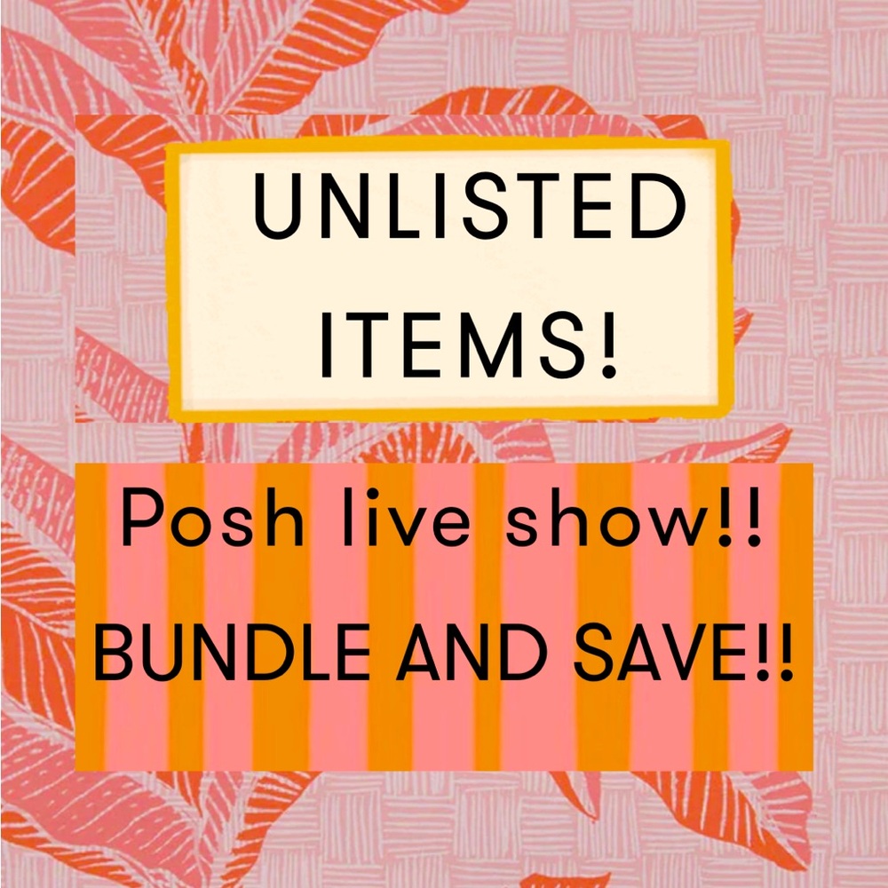 COPY - COPY - COPY - COPY - UNLISTED POSH LIVE LISTING
